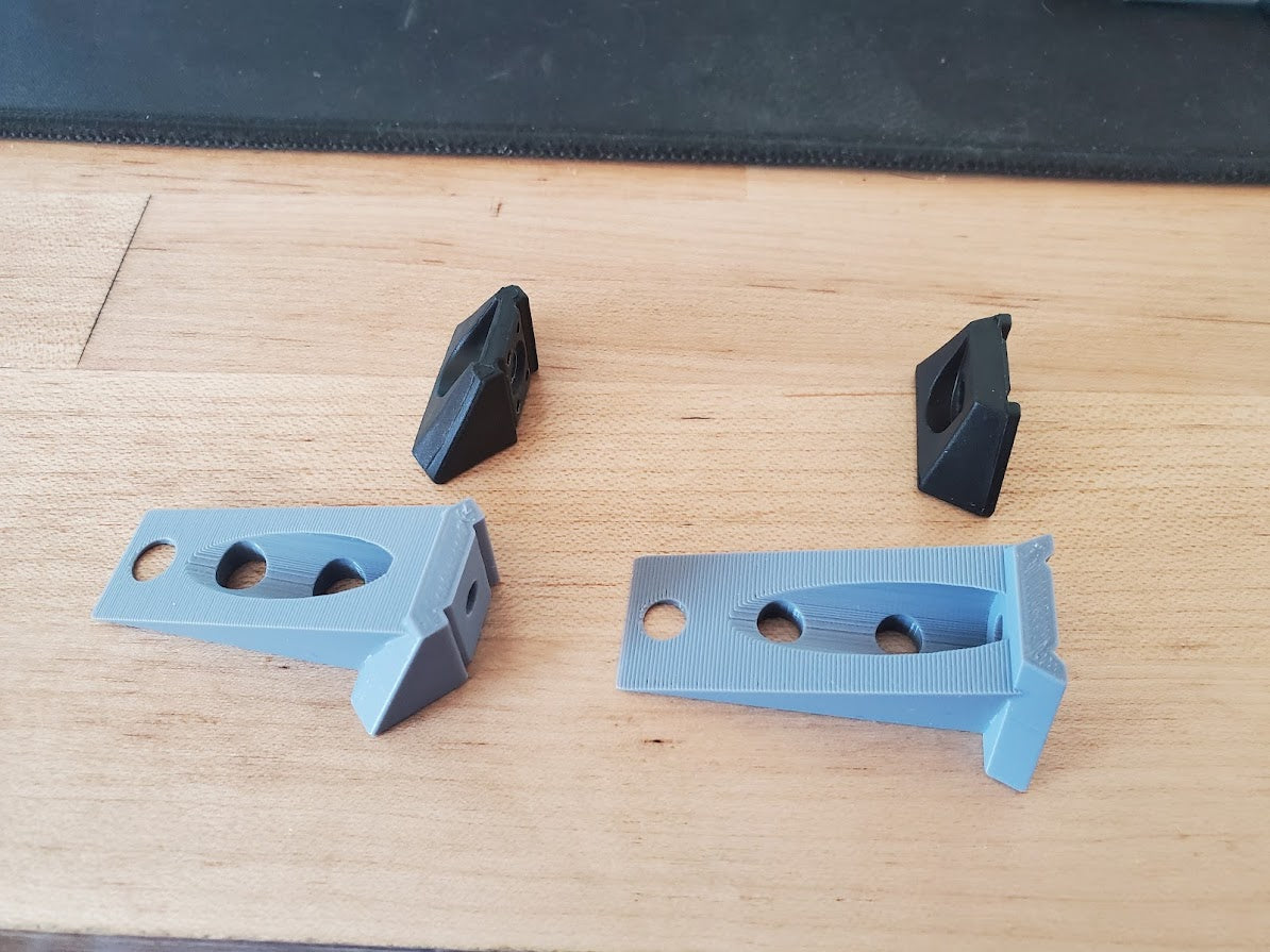 Milsbo Extended Shelf Brackets, for Ikea Greenhouse - Set of 10 - 3D printed