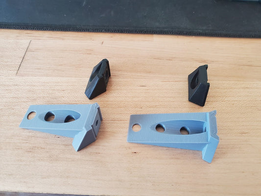 Milsbo Extended Shelf Brackets, for Ikea Greenhouse - Set of 10 - 3D printed