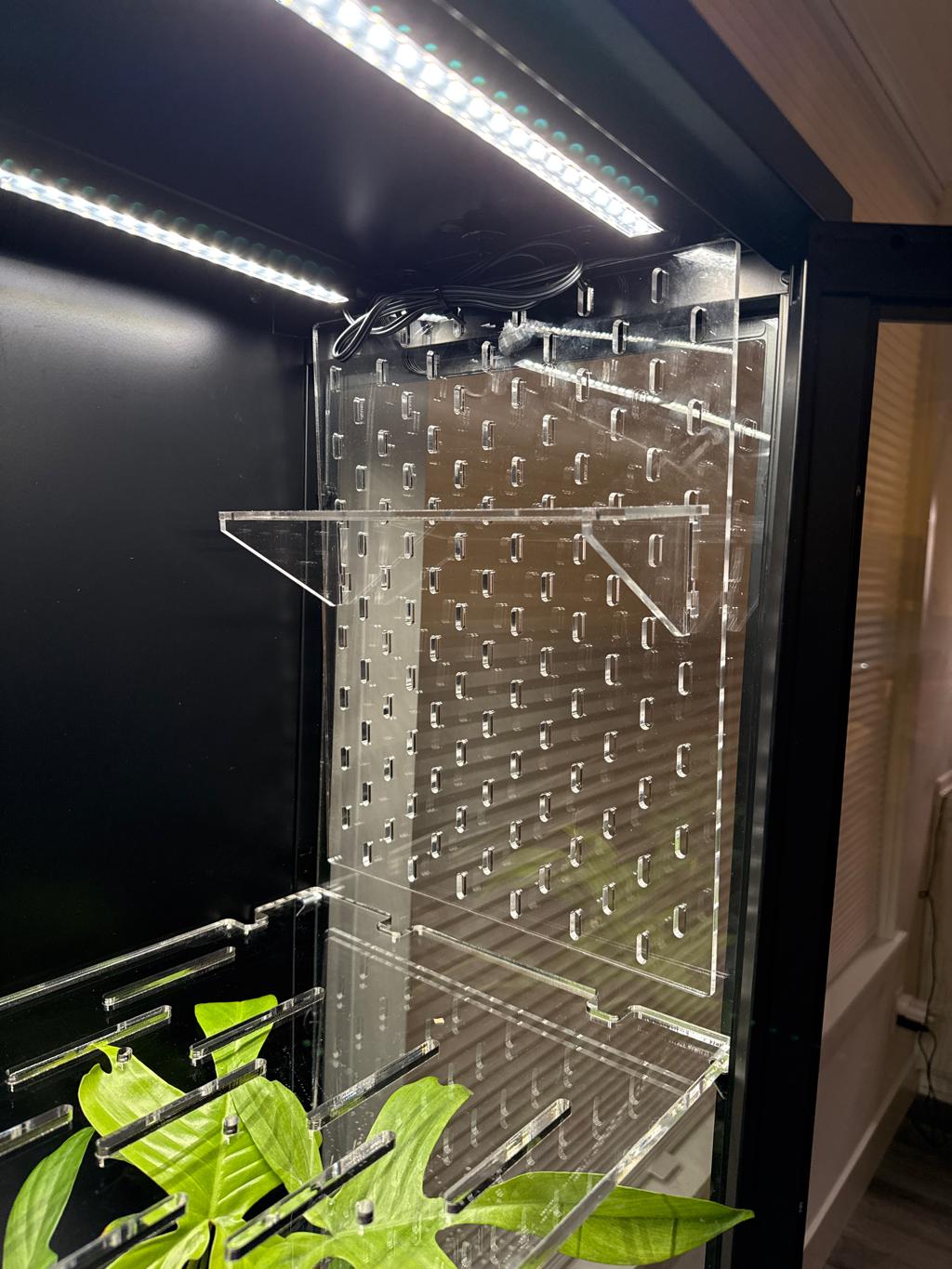 Unicoly 7-piece Shelf Set by HobbyPilled | for Glass-Walled Unicoly Cabinet | Alternative to Ikea Greenhouse