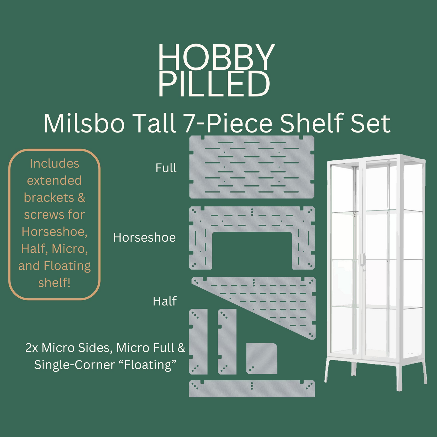 Milsbo Tall 7 piece set